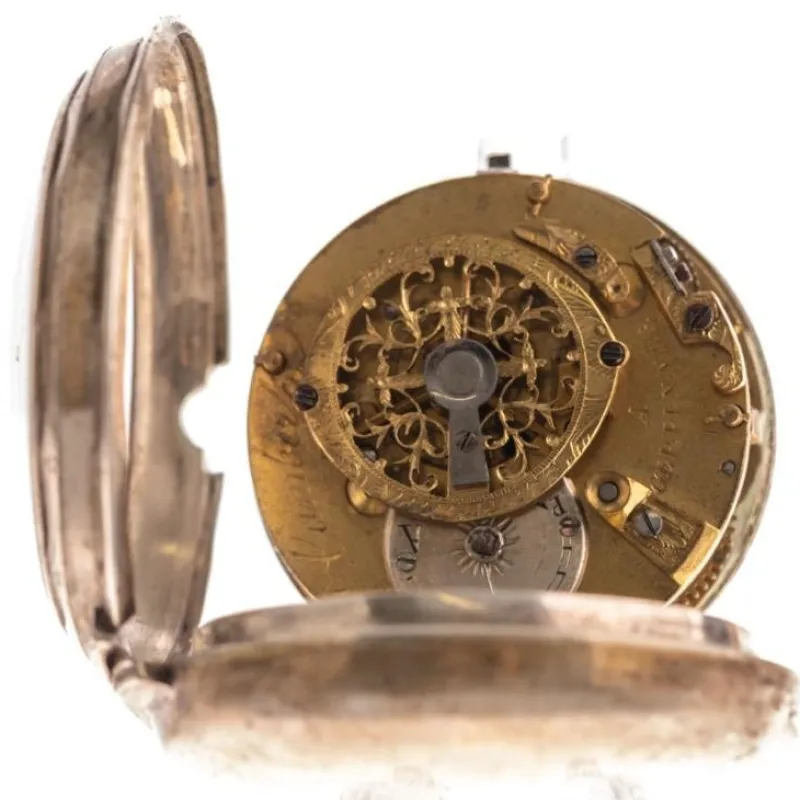 Pamono Antique Mechanical Pocket Watch, 1700s> Watches