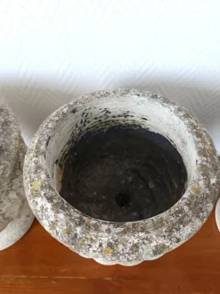 Pamono Antique Medici Stone Planters, Set of 4><noscript><img width=