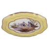 Pamono Antique Meissen Tray in Porcelain with Motif of Birds in a Park> Trays