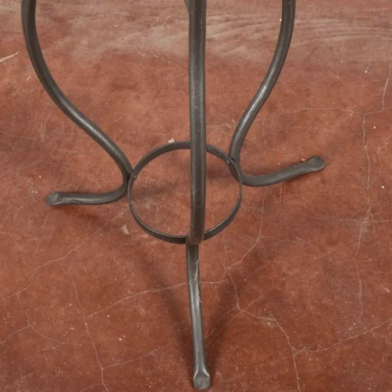 Pamono Antique Mirror with Sink on Iron Stand> Dressing Tables