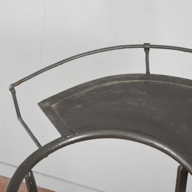 Pamono Antique Mirror with Sink on Iron Stand> Dressing Tables