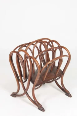Sale Pamono Antique Model No. 1 Magazine Rack from Thonet