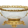 Sale Pamono Antique Napoleon III Gilt Bronze and Crystal Centerpiece, France, Early 19th Century