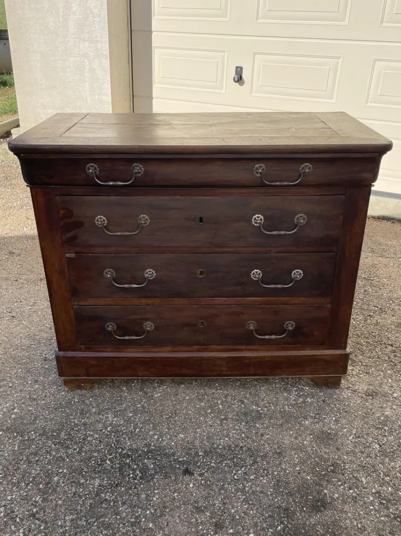 Hot Pamono Antique Napoleon Style Chest of Drawers, 1700s