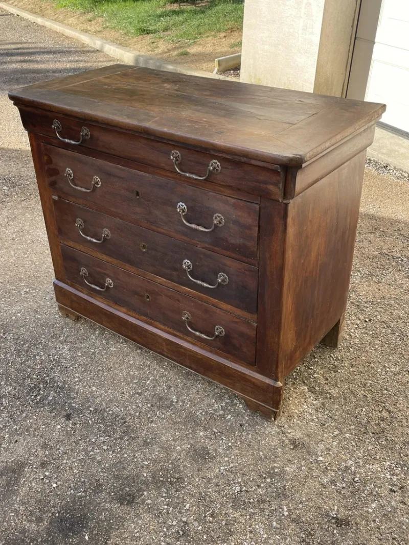 Hot Pamono Antique Napoleon Style Chest of Drawers, 1700s