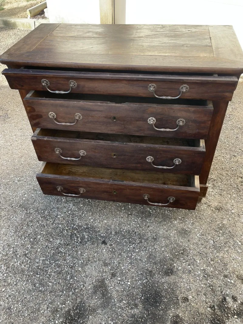 Hot Pamono Antique Napoleon Style Chest of Drawers, 1700s
