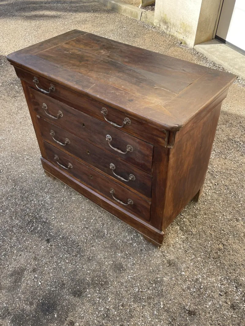 Hot Pamono Antique Napoleon Style Chest of Drawers, 1700s