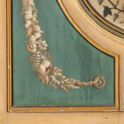 Hot Pamono Antique Neoclassical Painted Poplar Fireplace, Italy, 1700s