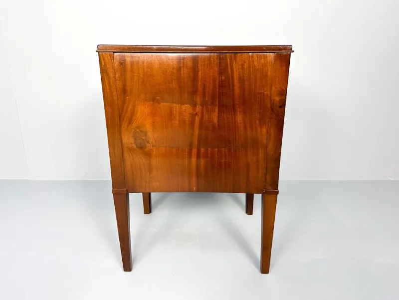 Pamono Antique Nightstand with Roller Door, 19th Century> Nightstands