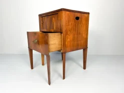 Pamono Antique Nightstand with Roller Door, 19th Century><noscript><img width=