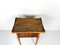 Pamono Antique Nightstand with Roller Door, 19th Century><noscript><img width=