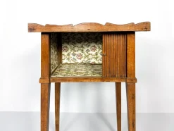 Pamono Antique Nightstand with Roller Door, 19th Century><noscript><img width=