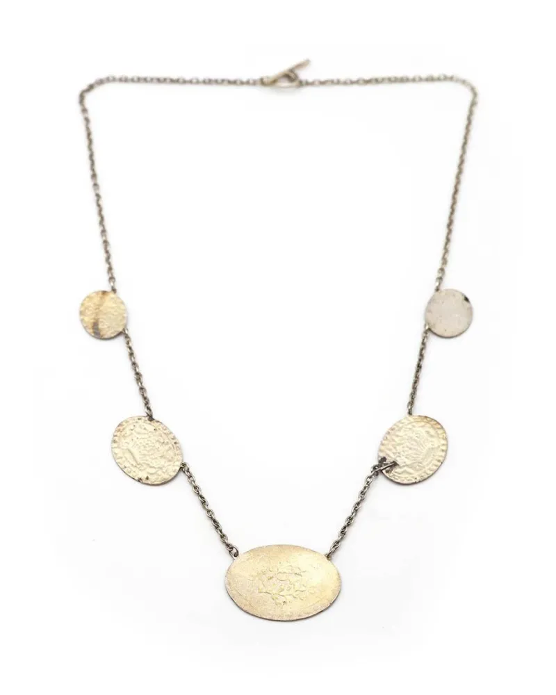 Pamono Antique Normandy Enamel Necklace> Necklaces