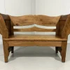 Pamono Antique Oak Bench in Biedermeier Style, 1890s> Benches