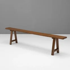 Discount Pamono Antique Oak Bench, 1900s