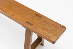 Discount Pamono Antique Oak Bench, 1900s