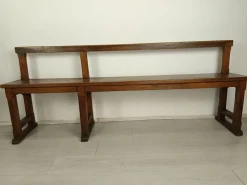 Pamono Antique Oak Church Bench> Benches