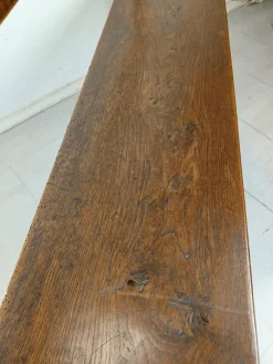 Pamono Antique Oak Church Bench><noscript><img width=