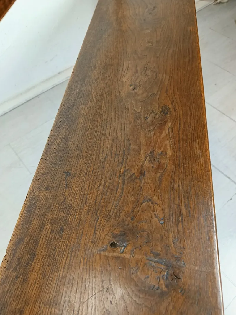 Pamono Antique Oak Church Bench> Benches