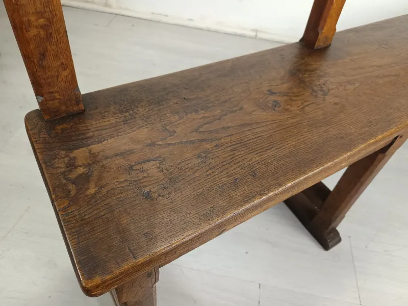 Pamono Antique Oak Church Bench> Benches