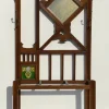 New Pamono Antique Oak Coat Rack, 1890s