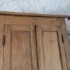 New Pamono Antique Oak Corner Cabinets, 1890, Set of 2