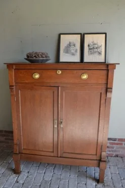 Online Pamono Antique Oak Empire Girls Wardrobe