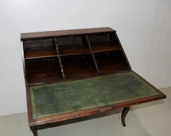 Pamono Antique Oak Secretary Desk><noscript><img width=