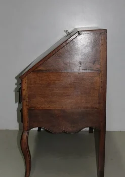 Pamono Antique Oak Secretary Desk><noscript><img width=