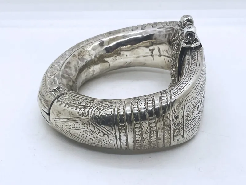 Pamono Antique Omani Antal Anklet Bracelet, 1890s> Bracelets
