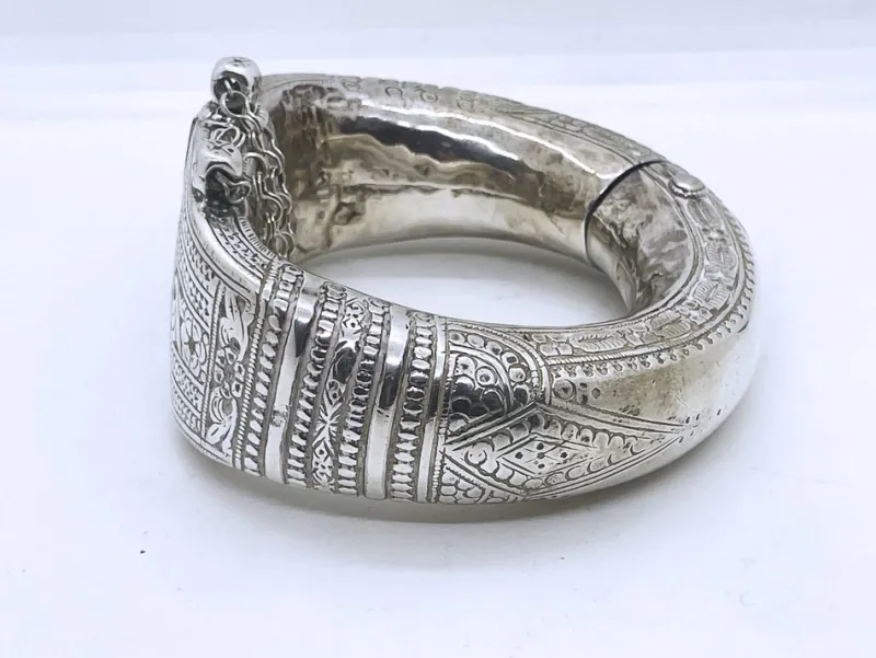 Pamono Antique Omani Antal Anklet Bracelet, 1890s> Bracelets