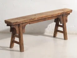 Discount Pamono Antique Oriental Bench, 1870s