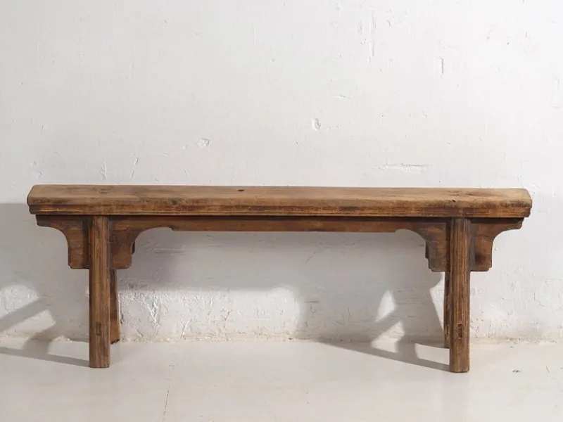 Discount Pamono Antique Oriental Bench, 1870s