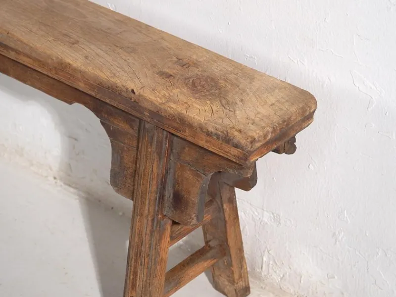 Discount Pamono Antique Oriental Bench, 1870s