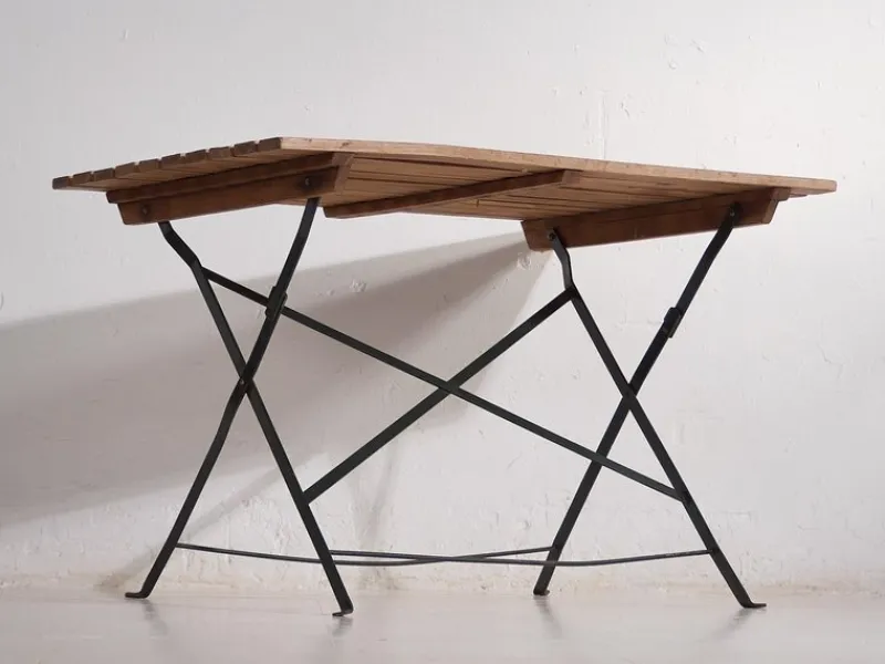 Sale Pamono Antique Outdoor Folding Table, 1920s