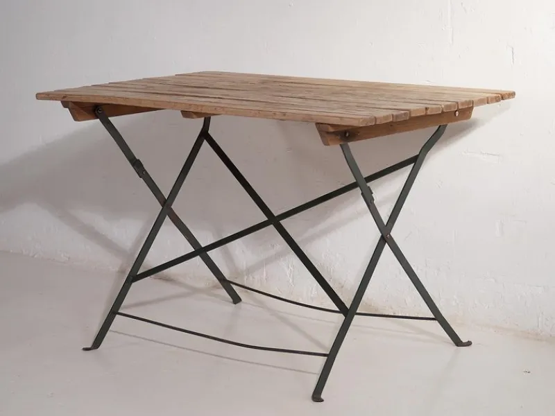 Sale Pamono Antique Outdoor Folding Table, 1920s