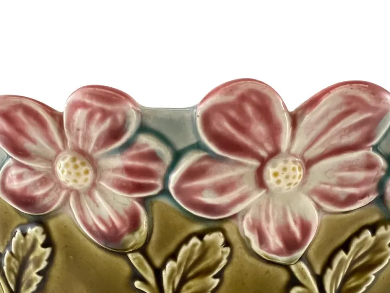 Pamono Antique Oval Jardiniere, 1920s> Planters And Jardiniere