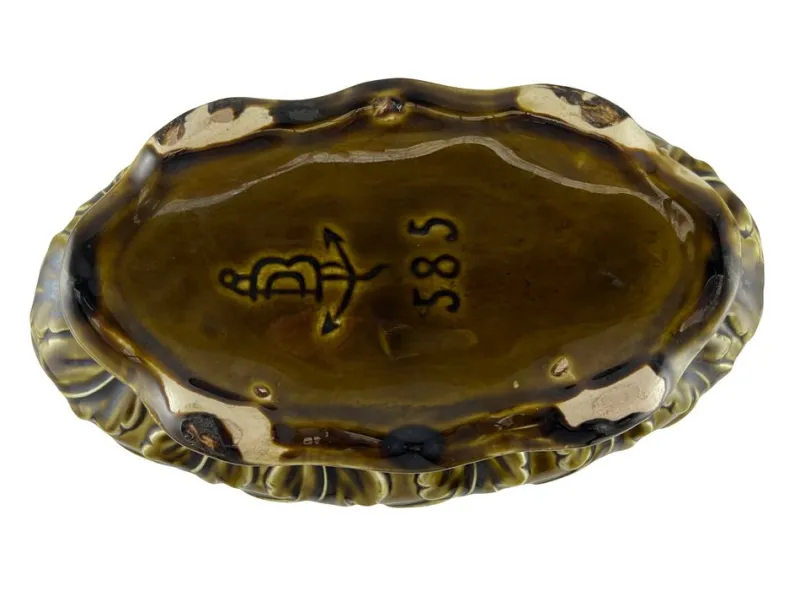 Pamono Antique Oval Jardiniere, 1920s> Planters And Jardiniere