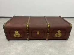 Pamono Antique Overseas Travel Case> Trunks Crates & Baskets