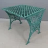 Best Pamono Antique Painted Wrought Iron Garden Table