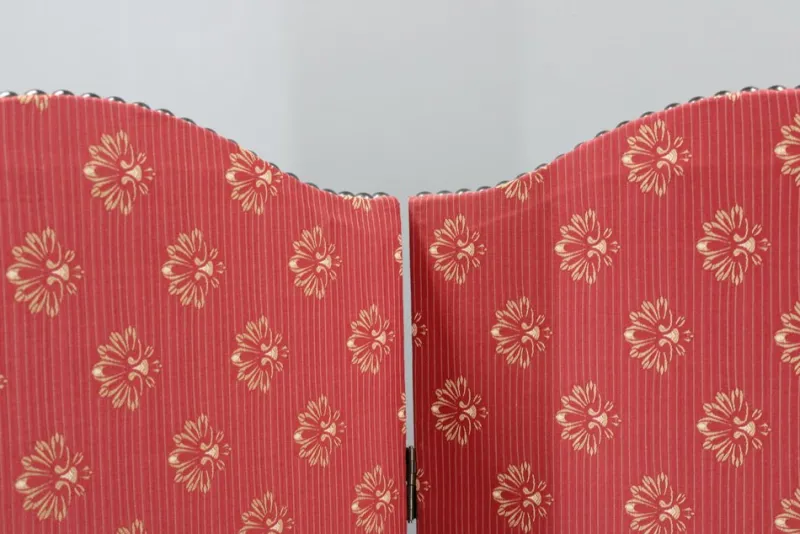 Best Pamono Antique Paravan with Fabric, 1900