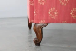 Best Pamono Antique Paravan with Fabric, 1900