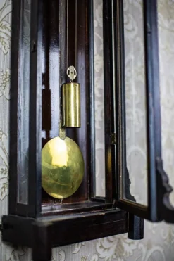 Pamono Antique Pendulum Wall Clock, 1890s><noscript><img width=