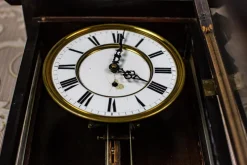 Pamono Antique Pendulum Wall Clock, 1890s><noscript><img width=
