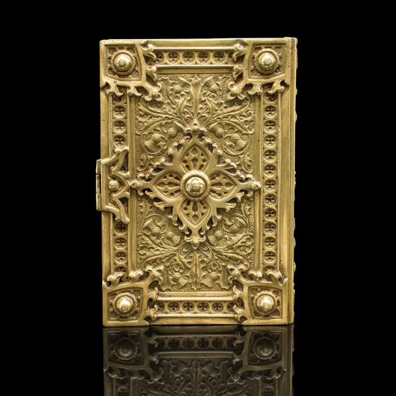 Pamono Antique Personal Diary Repository, 1870> Trunks Crates & Baskets