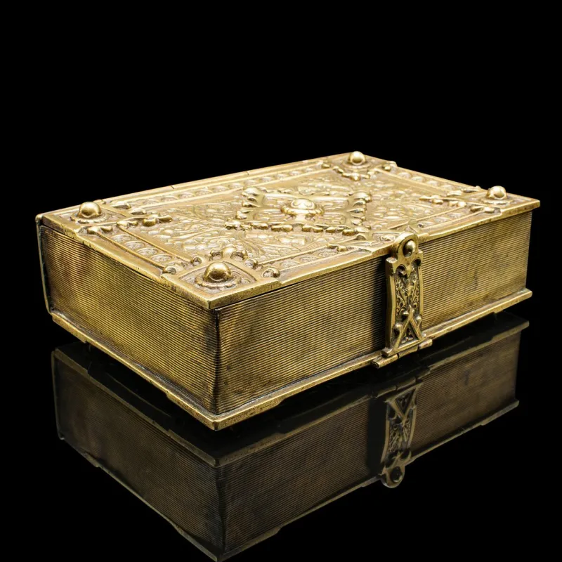 Pamono Antique Personal Diary Repository, 1870> Trunks Crates & Baskets