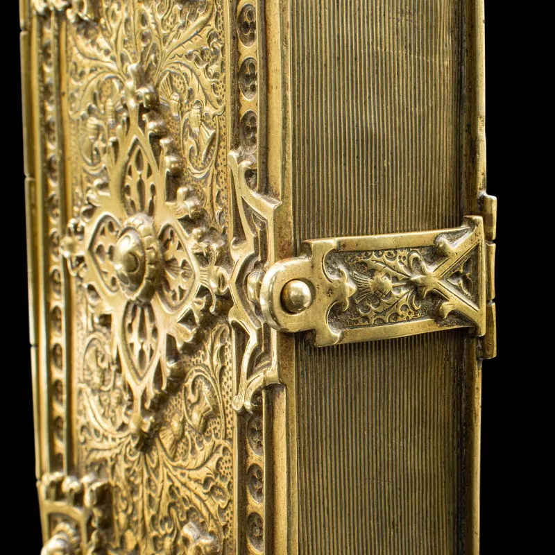 Pamono Antique Personal Diary Repository, 1870> Trunks Crates & Baskets