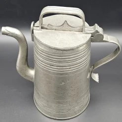 Sale Pamono Antique Pewter Can, 1830s