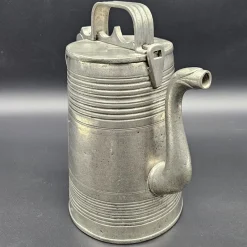 Sale Pamono Antique Pewter Can, 1830s
