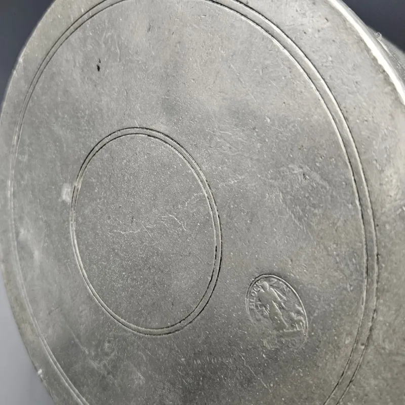 Sale Pamono Antique Pewter Can, 1830s